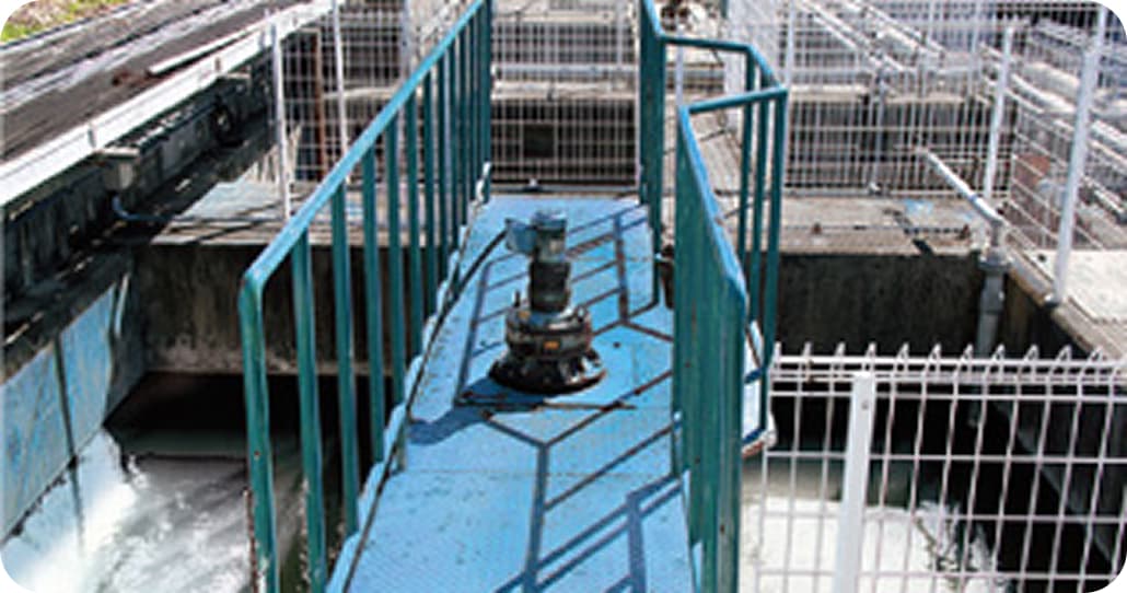 洗濯水リサイクル処理施設